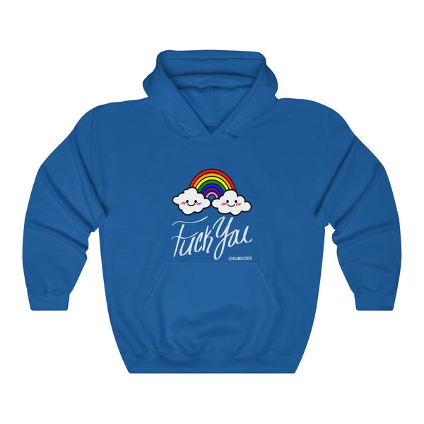 “Fuck You Rainbow” Unisex Heavy Blend™ Hooded Sweatshirt