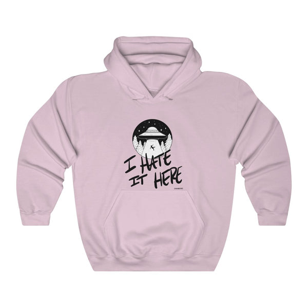 “I Hate It Here” Unisex Heavy Blend™ Hooded Sweatshirt