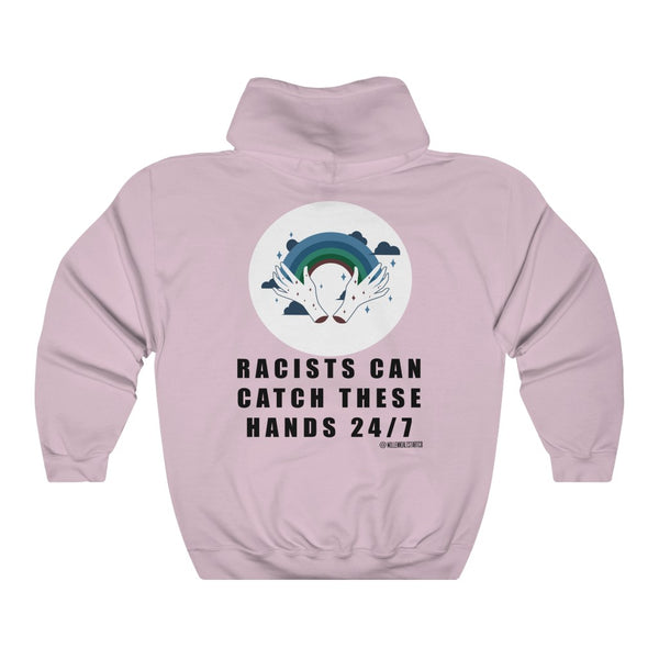 “Racists Can Catch” Unisex Heavy Blend™ Hooded Sweatshirt