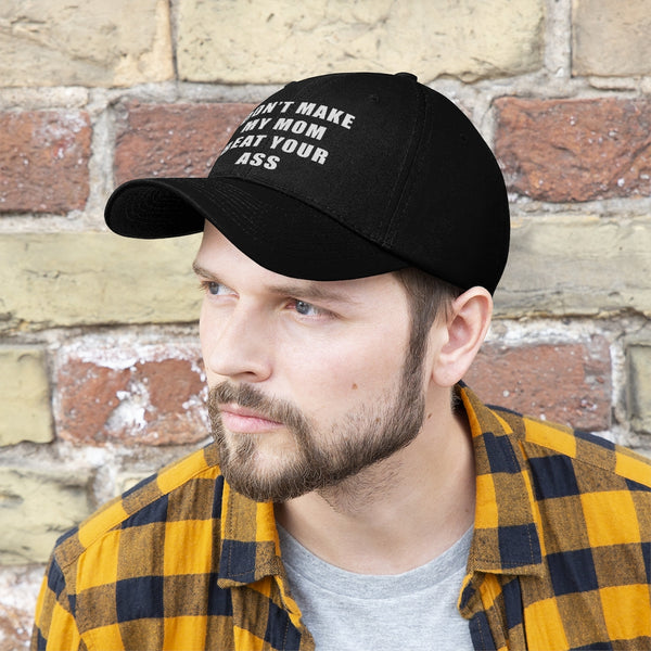 “Don’t Make My Mom” Unisex Twill Hat