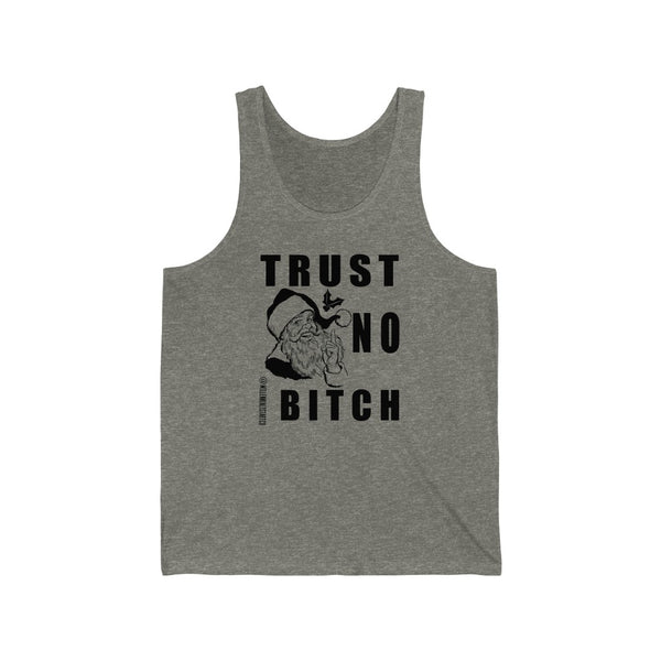 “Trust No Bitch” Unisex Jersey Tank