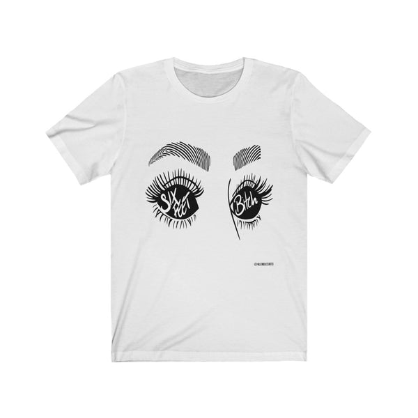 “Six Feet Bitch” Unisex Jersey Short Sleeve Tee