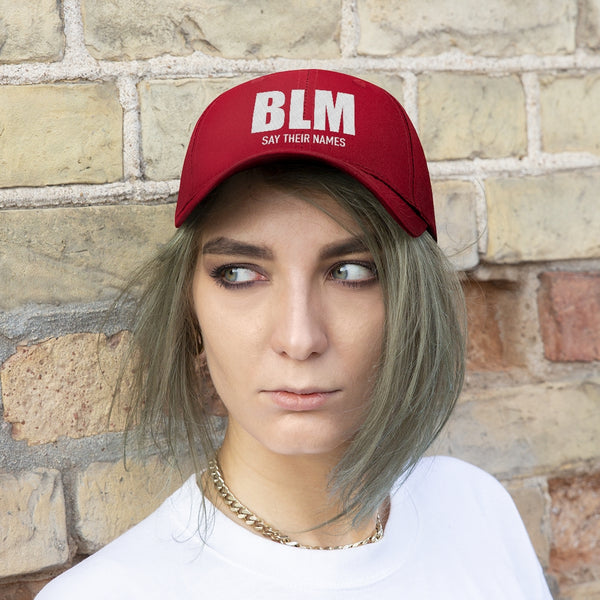 “BLM” Unisex Twill Hat