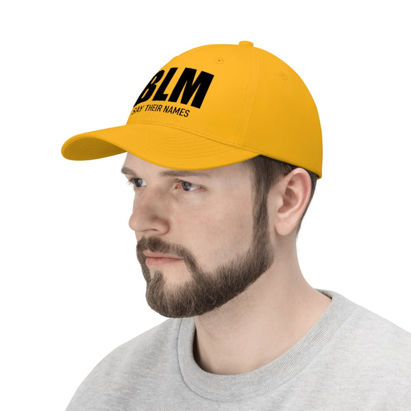 “BLM” Unisex Twill Hat