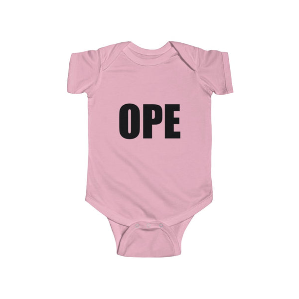 "Ope" Infant Fine Jersey Bodysuit