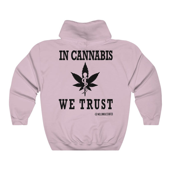 “In Cannabis We Trust” Unisex Heavy Blend™ Hooded Sweatshirt