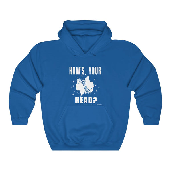 “How’s Your Head” Unisex Heavy Blend™ Hooded Sweatshirt