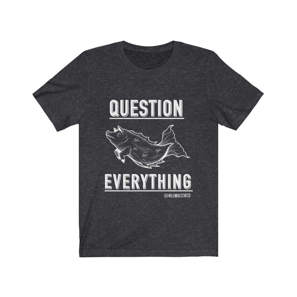 “Question Everything” Unisex Jersey Short Sleeve Tee