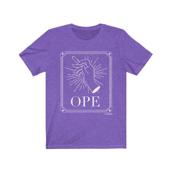 “Ope” 420 Unisex Jersey Short Sleeve Tee