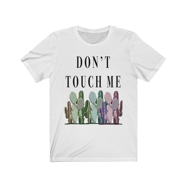 “Don’t Touch Me” Rated PG Unisex Jersey Short Sleeve Tee