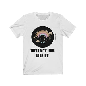 “Won’t He Do It” Unisex Jersey Short Sleeve Tee