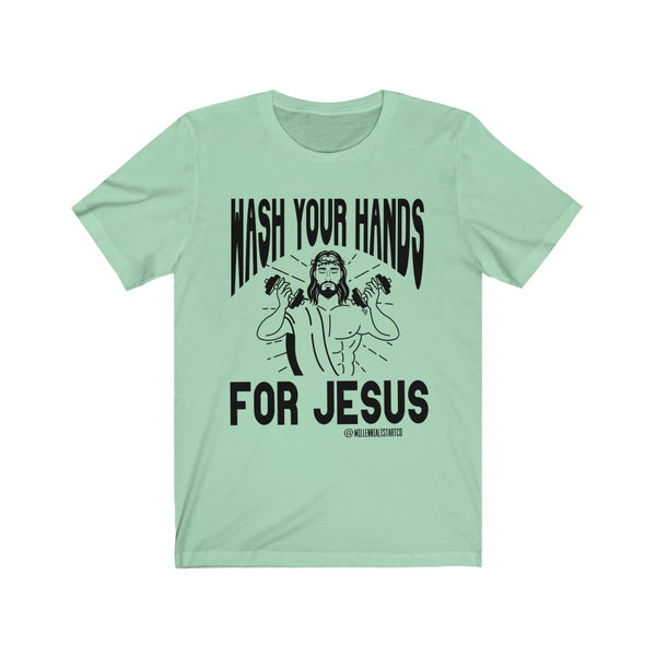 “Wash Your Hands” Unisex Jersey Short Sleeve Tee