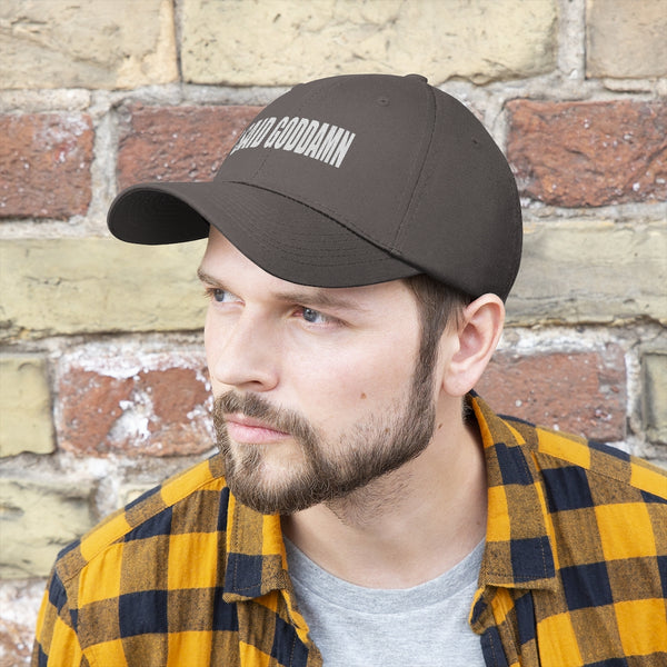 “Goddamn” Unisex Twill Hat