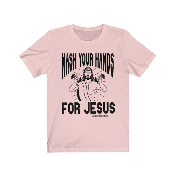 “Wash Your Hands” Unisex Jersey Short Sleeve Tee