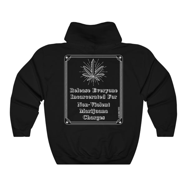 “Release Everyone For Weed” 420 Unisex Heavy Blend™ Hooded Sweatshirt