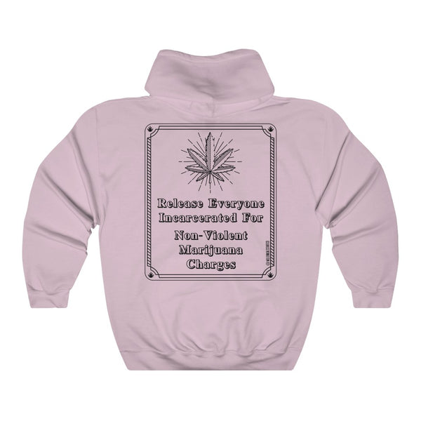 “Release Everyone For Weed” 420 Unisex Heavy Blend™ Hooded Sweatshirt