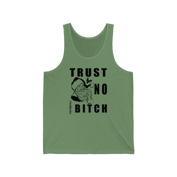 “Trust No Bitch” Unisex Jersey Tank