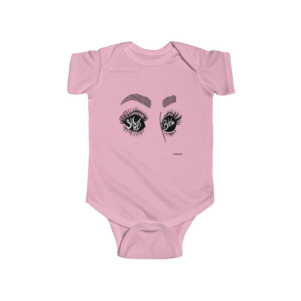 "Six Feet Bitch" Infant Fine Jersey Bodysuit