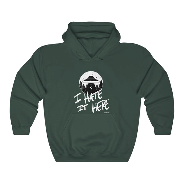 “I Hate It Here” Unisex Heavy Blend™ Hooded Sweatshirt