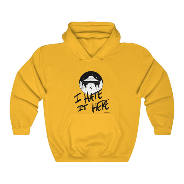 “I Hate It Here” Unisex Heavy Blend™ Hooded Sweatshirt