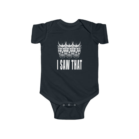 "I Saw That" Infant Fine Jersey Bodysuit