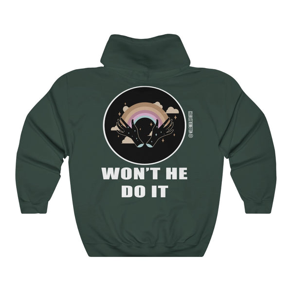 “Won’t He Do It” Unisex Heavy Blend™ Hooded Sweatshirt