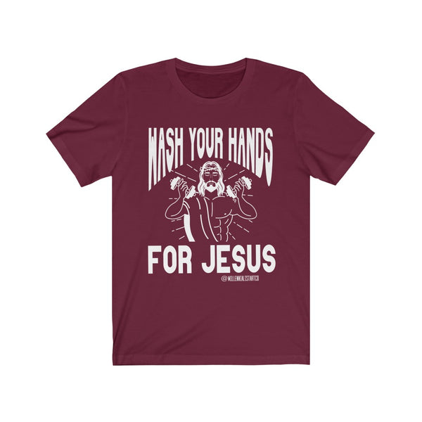 “Wash Your Hands” Unisex Jersey Short Sleeve Tee