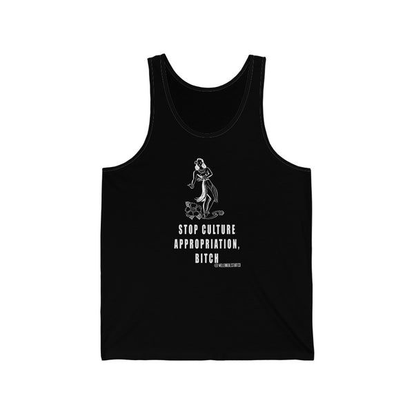 “Stop Bitch” Unisex Jersey Tank