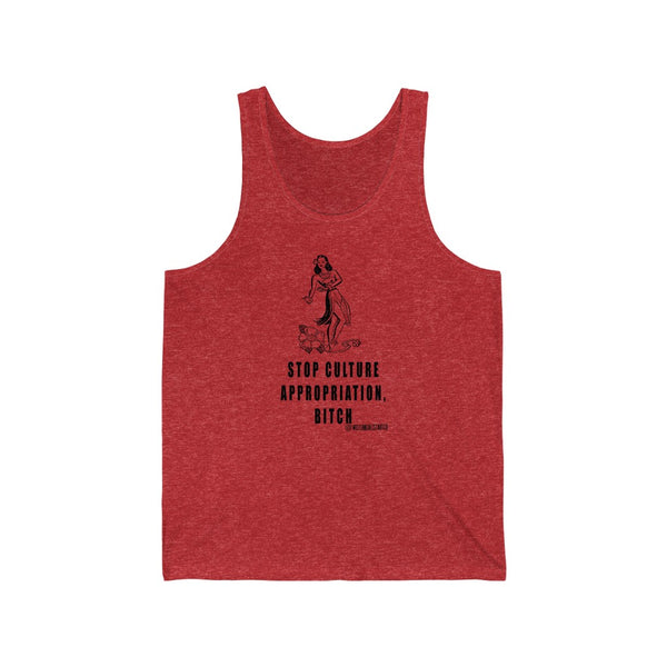 “Stop Bitch” Unisex Jersey Tank