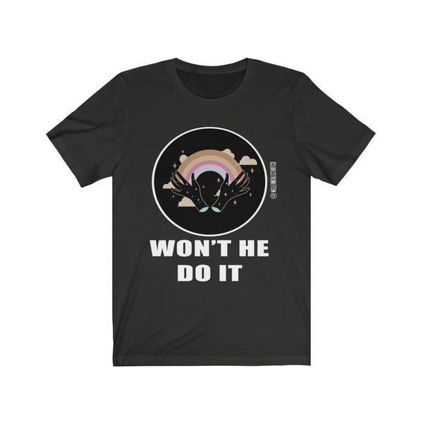 “Won’t He Do It” Unisex Jersey Short Sleeve Tee