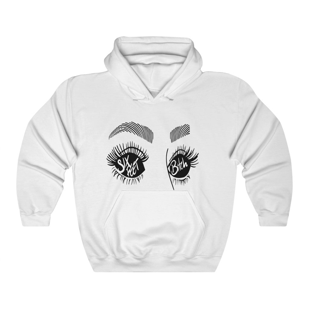 “Six Feet Bitch” Unisex Heavy Blend™ Hooded Sweatshirt